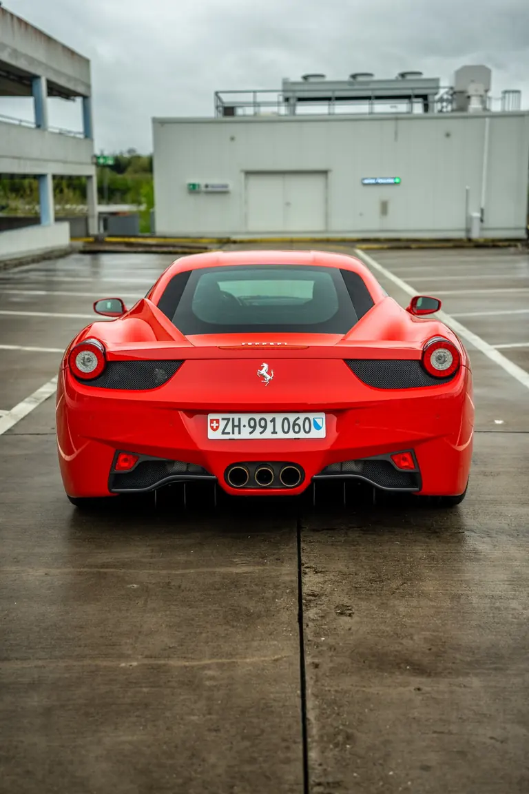 Ferrari 458 Italia Heckansicht
