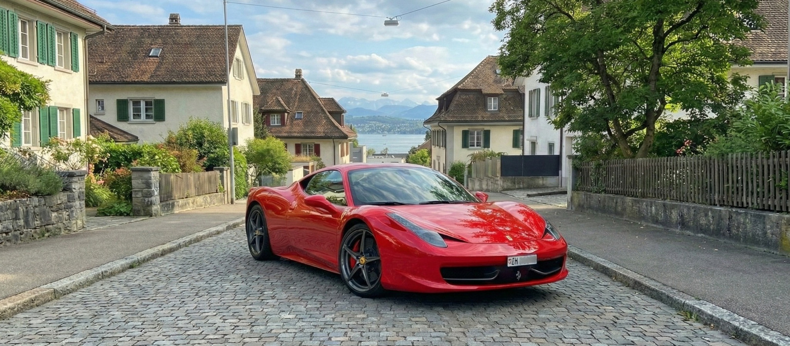 Ferrari 458 Italia in Switzerland
