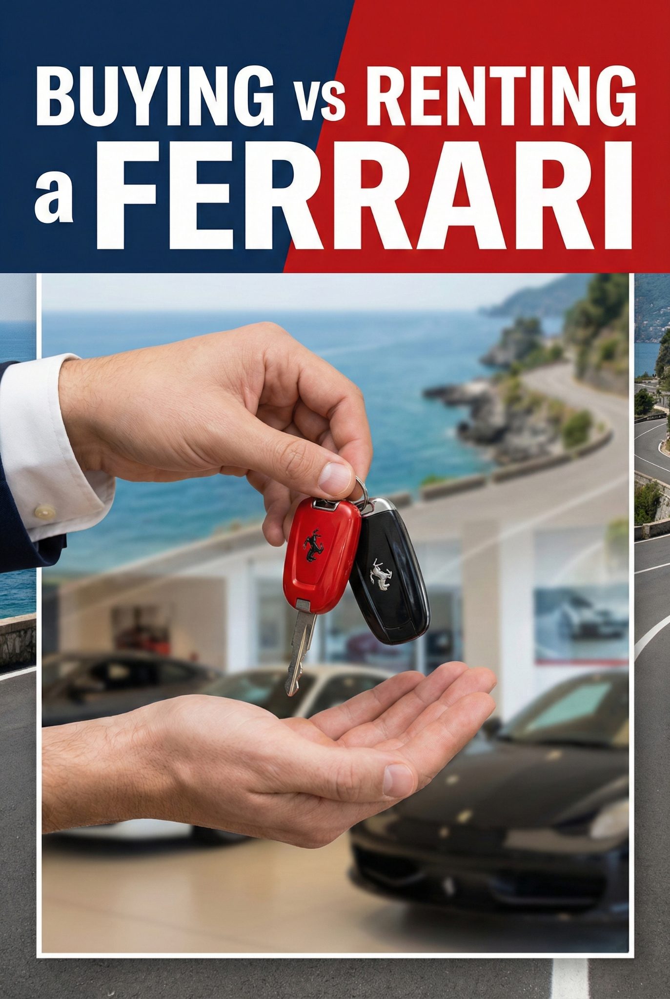 Besitz vs Miete. Mittelmotor Ferrari in der Schweiz