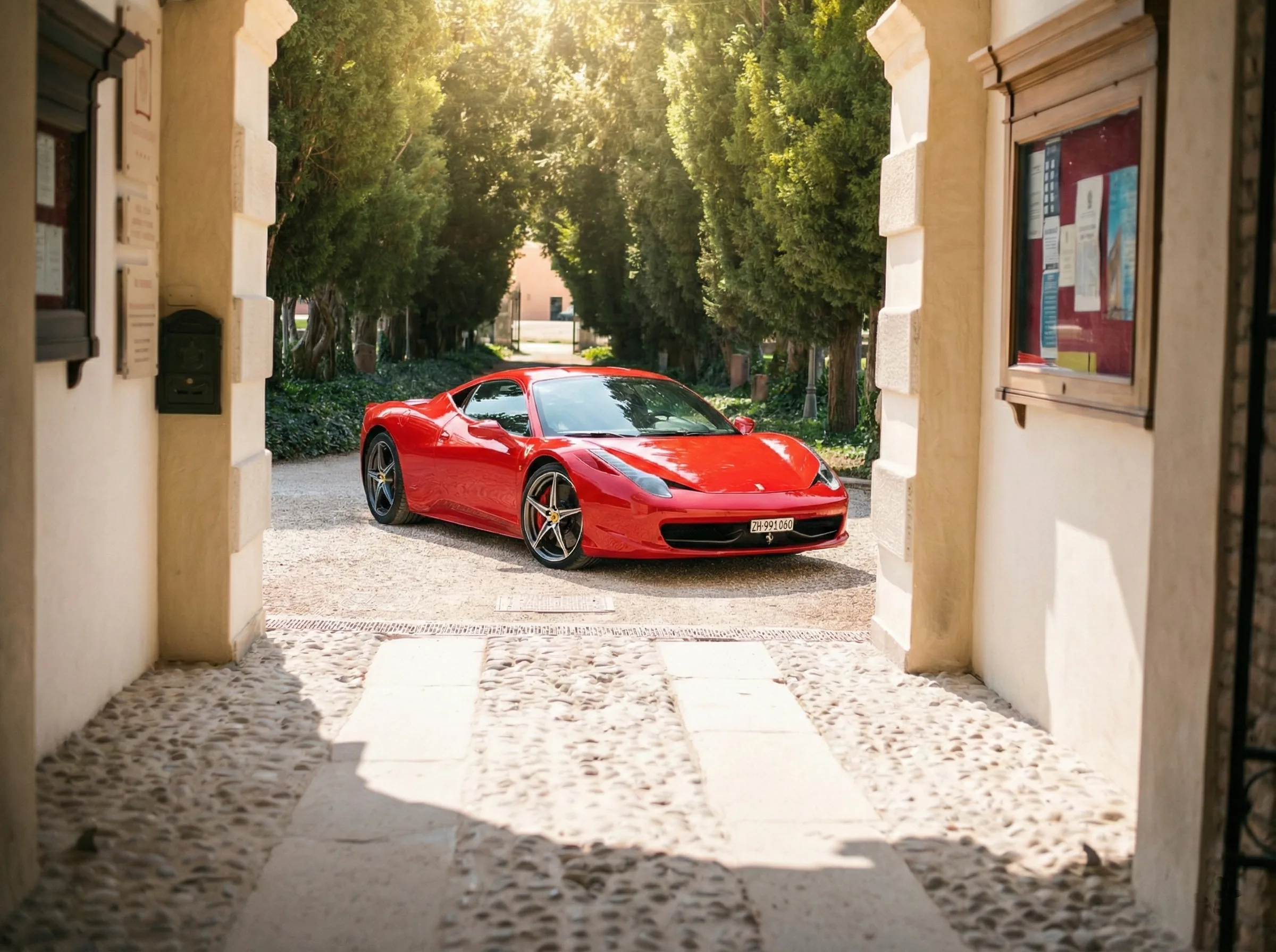 Ferrari 458 Italia Hochzeitsauto mieten Zürich